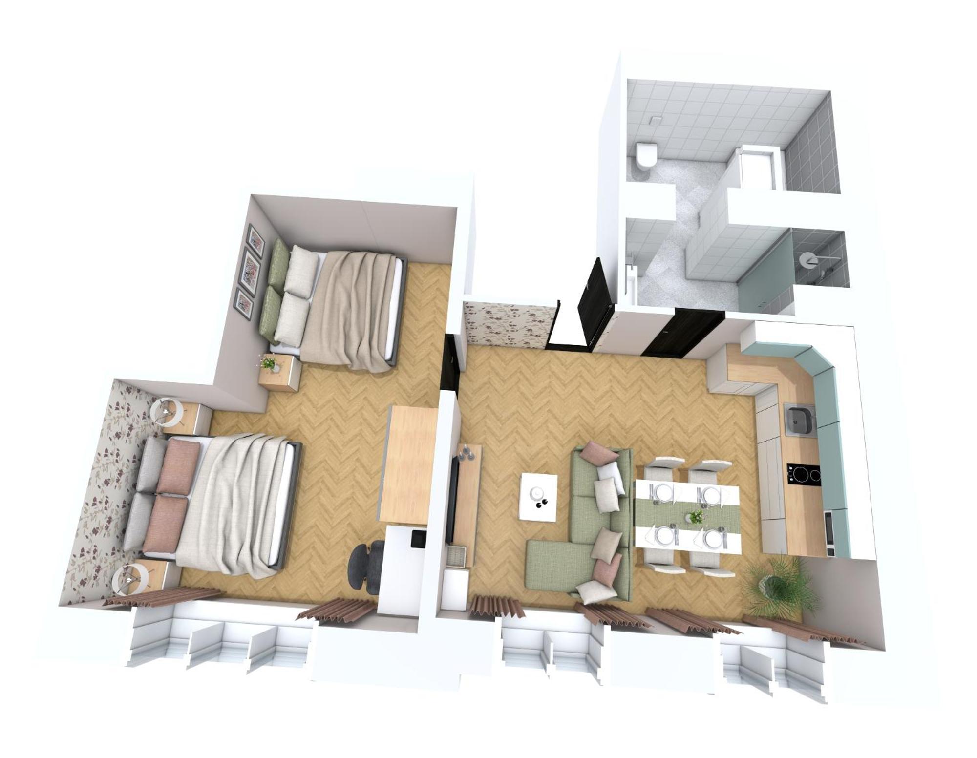 Oasis Apartments At Charles Square Prag Exterior foto