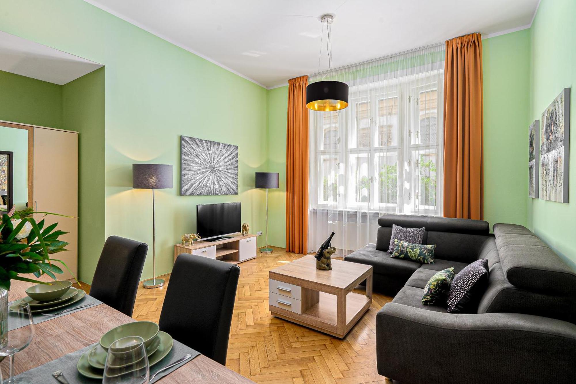 Oasis Apartments At Charles Square Prag Exterior foto